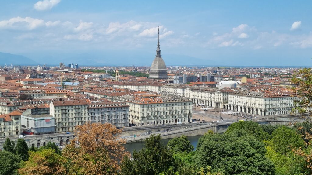 Uitzicht op Turijn