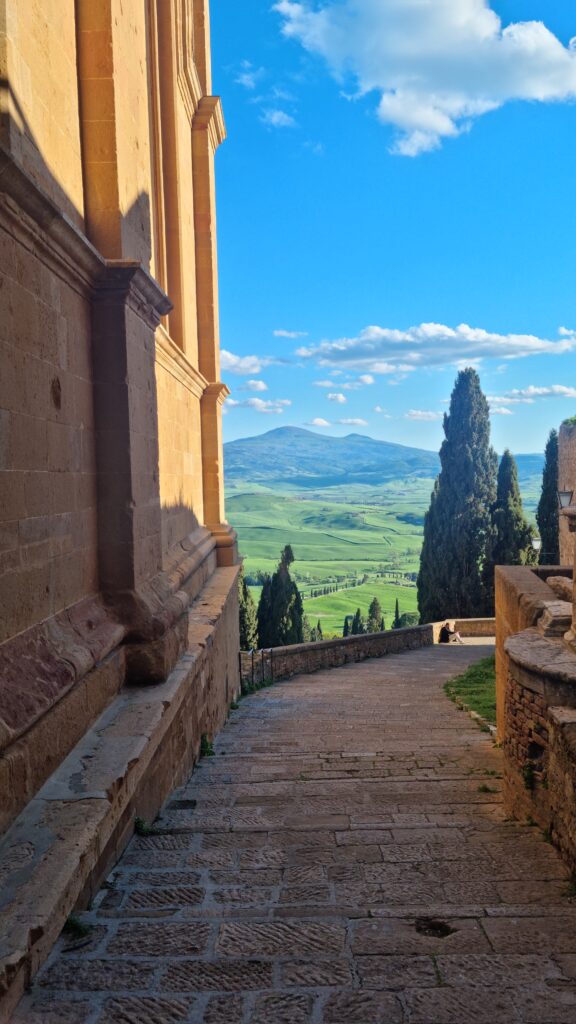Oud straatje_Pienza