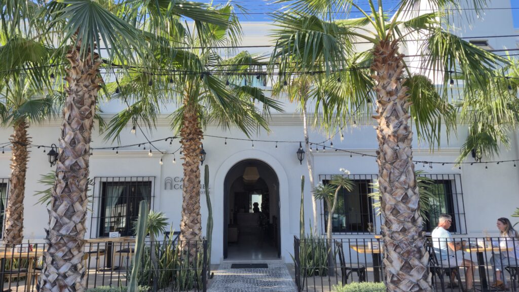 Hotel met palmbomen_La_Paz_Hoogtepunten_Baja_California