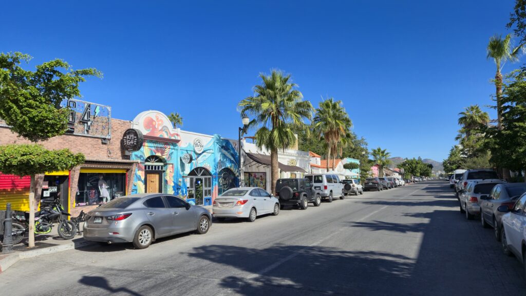 Straat in La Paz_Hoogtepunten_Baja_California