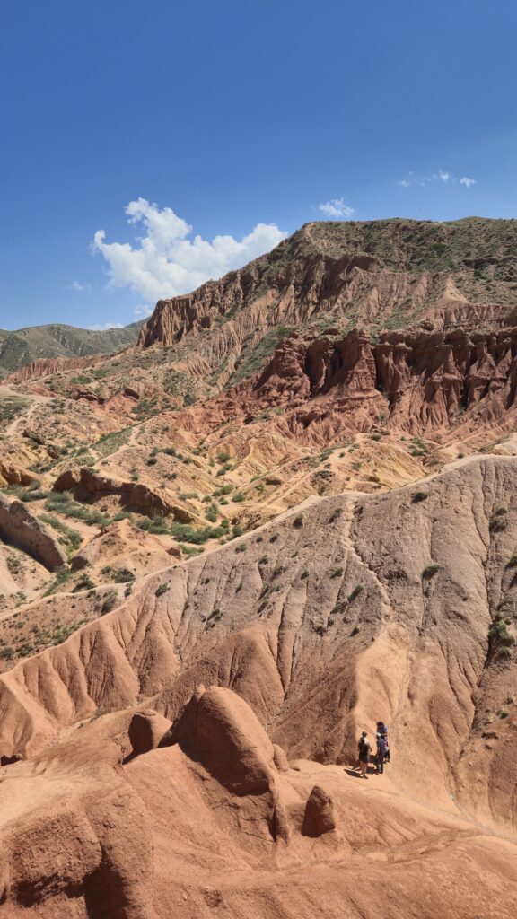 Oranje canyon_mooiste korte wandelingen in Kazachstan en Kirgizië